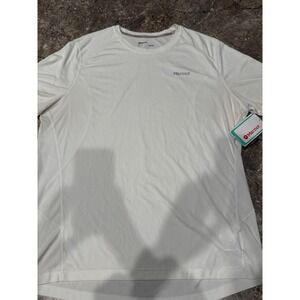 Marmot Windridge SS White Men's XXL T-Shirt Performance Athletic Quick Dry